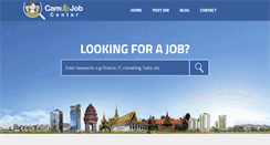 Desktop Screenshot of camupjob.com