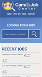 Mobile Screenshot of camupjob.com